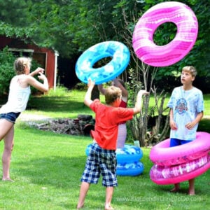 human ring toss outdoor summer game
