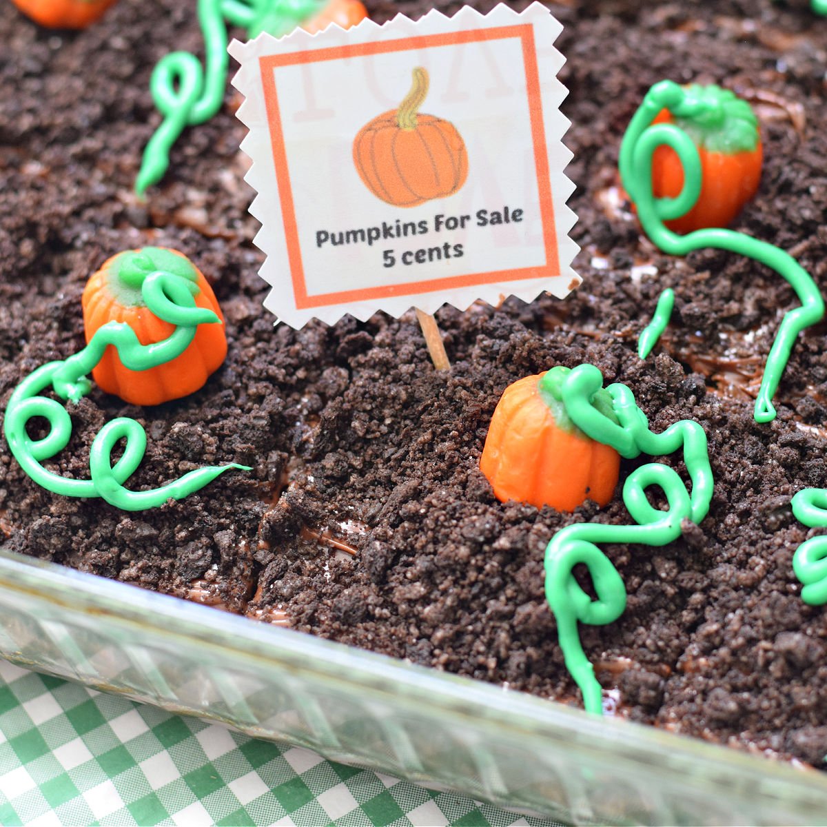 You are currently viewing Pumpkin Patch Brownies {So Cute!}