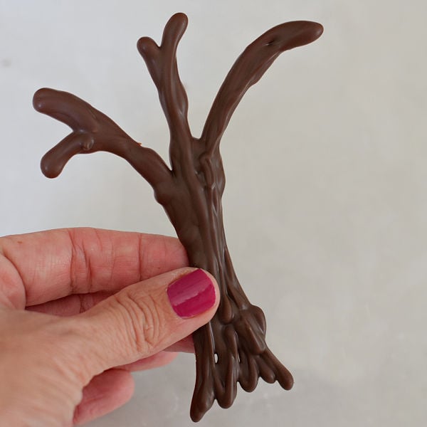 how to make chocolate trees