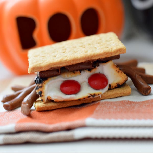 Spider S'more for Halloween