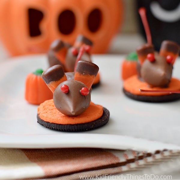 Halloween Chocolate Cherry Mice