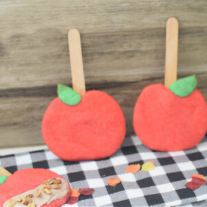 apple shaped cookies