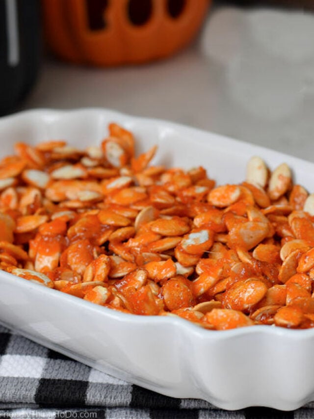 candied pumpkin seeds recipe