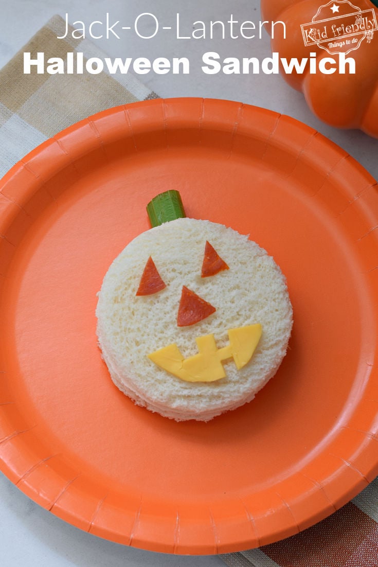 Halloween Sandwich for Kids