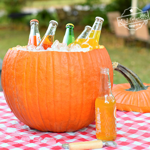 How to Make A Pumpkin Ice Cooler – Kid Friendly Things To Do