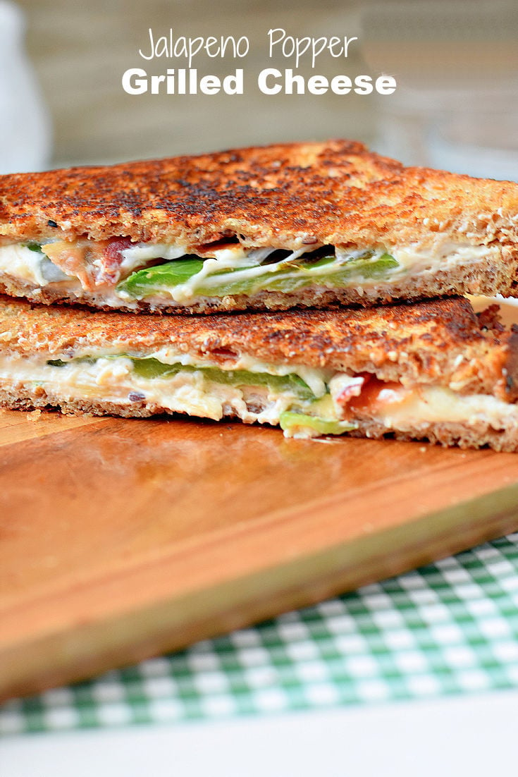 jalapeno and bacon grilled cheese