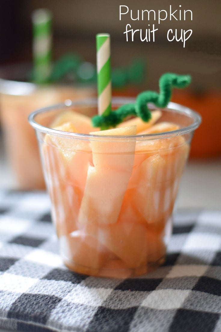 pumpkin fruit cup treat