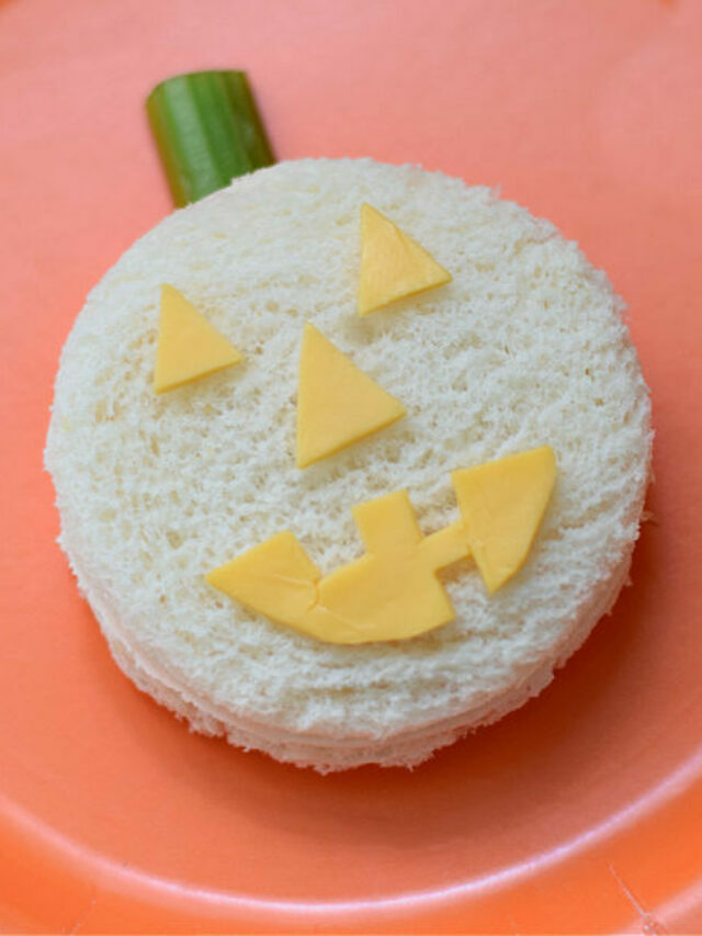 Jack-O-Lantern Halloween Sandwich – Story