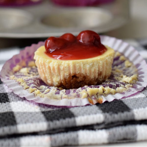 Read more about the article Mini Cheesecakes With Graham Cracker Crust