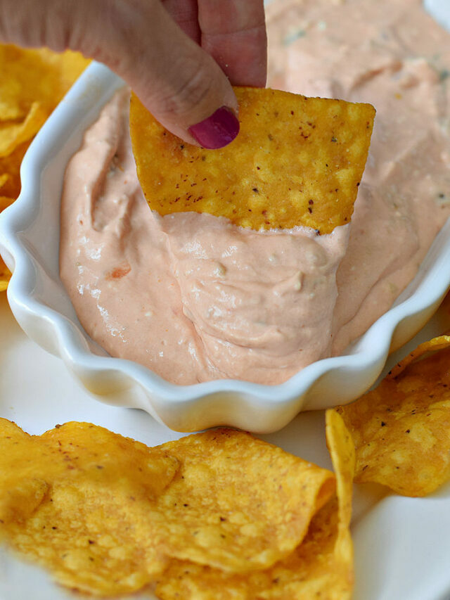 Cream Cheese and Salsa Dip – Story