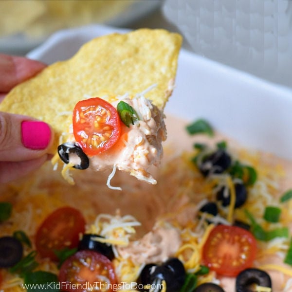 The Best Taco Dip with Cream Cheese and Salsa (Quick and Easy to Make) | Kid Friendly Things To Do