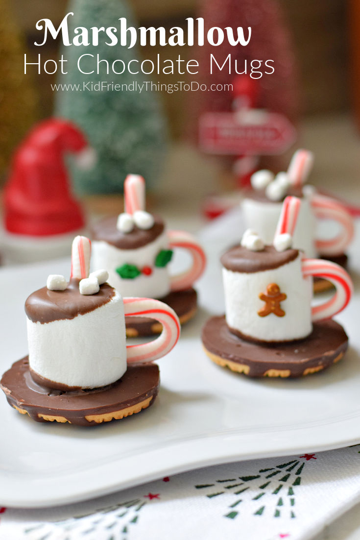 Marshmallow Hot Chocolate Mug Cookies