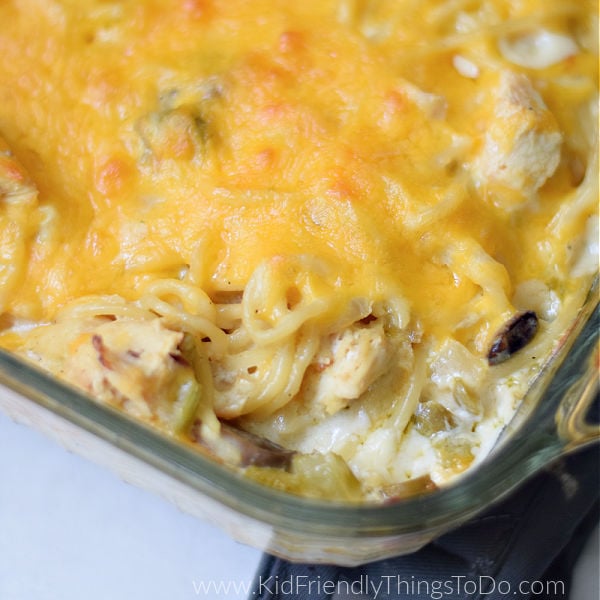 Easy and Creamy Chicken Tetrazzini | Kid Friendly Things To Do