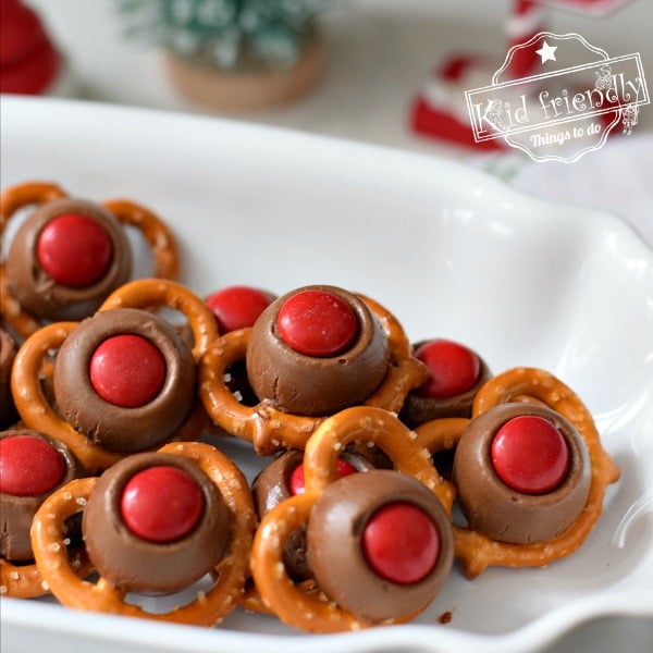 Rudolph Noses Rolo and Pretzel
