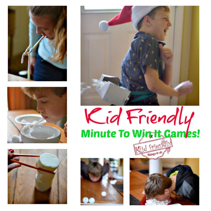 Minute to Win It Christmas Games
