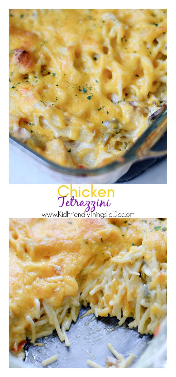 Easy and Creamy Chicken Tetrazzini | Kid Friendly Things To Do