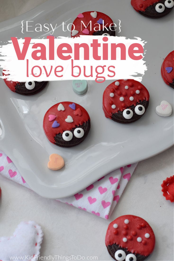 Valentine Oreo Love Bug Cookie