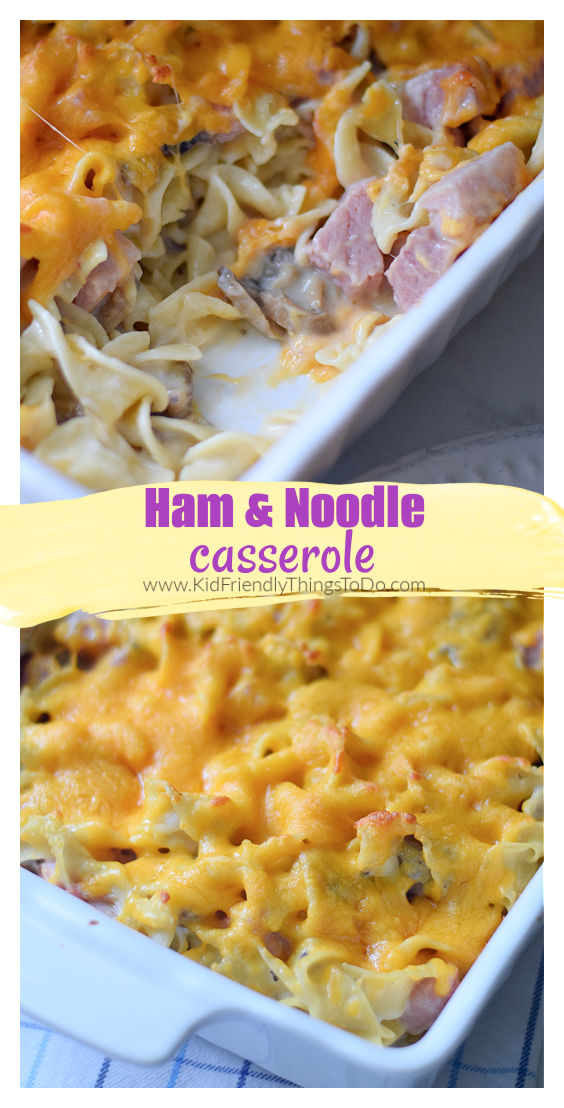 ham and noodle casserole 