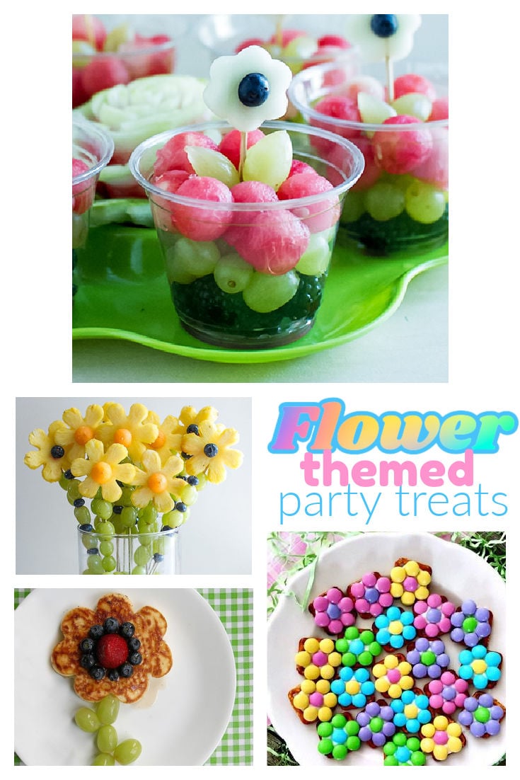 Flower Themed Party Treat Ideas