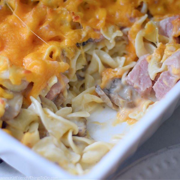 Read more about the article Ham and Noodle Casserole