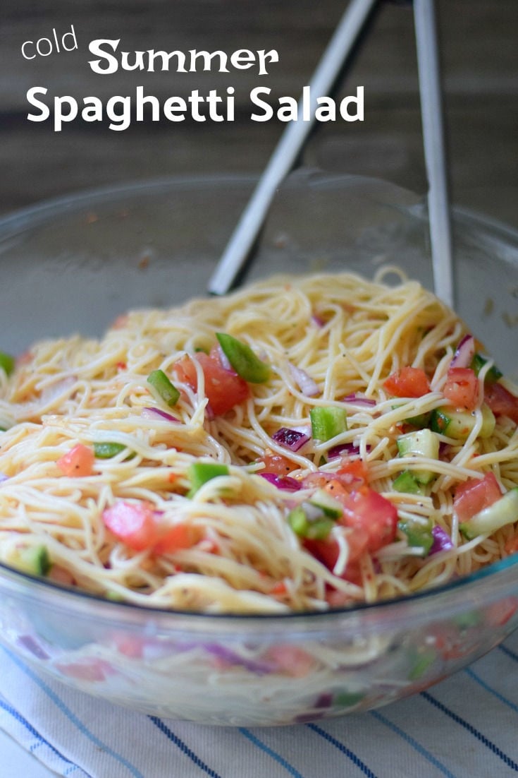 Cold Spaghetti Salad Recipe 