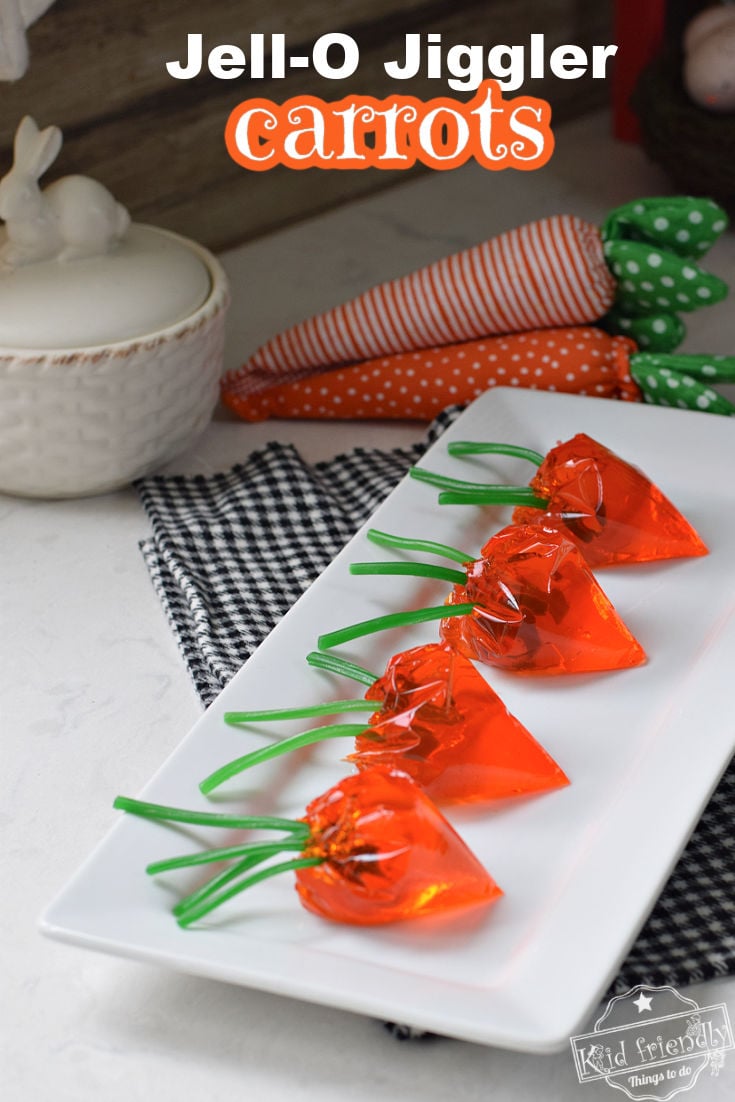 carrot shaped party treat 