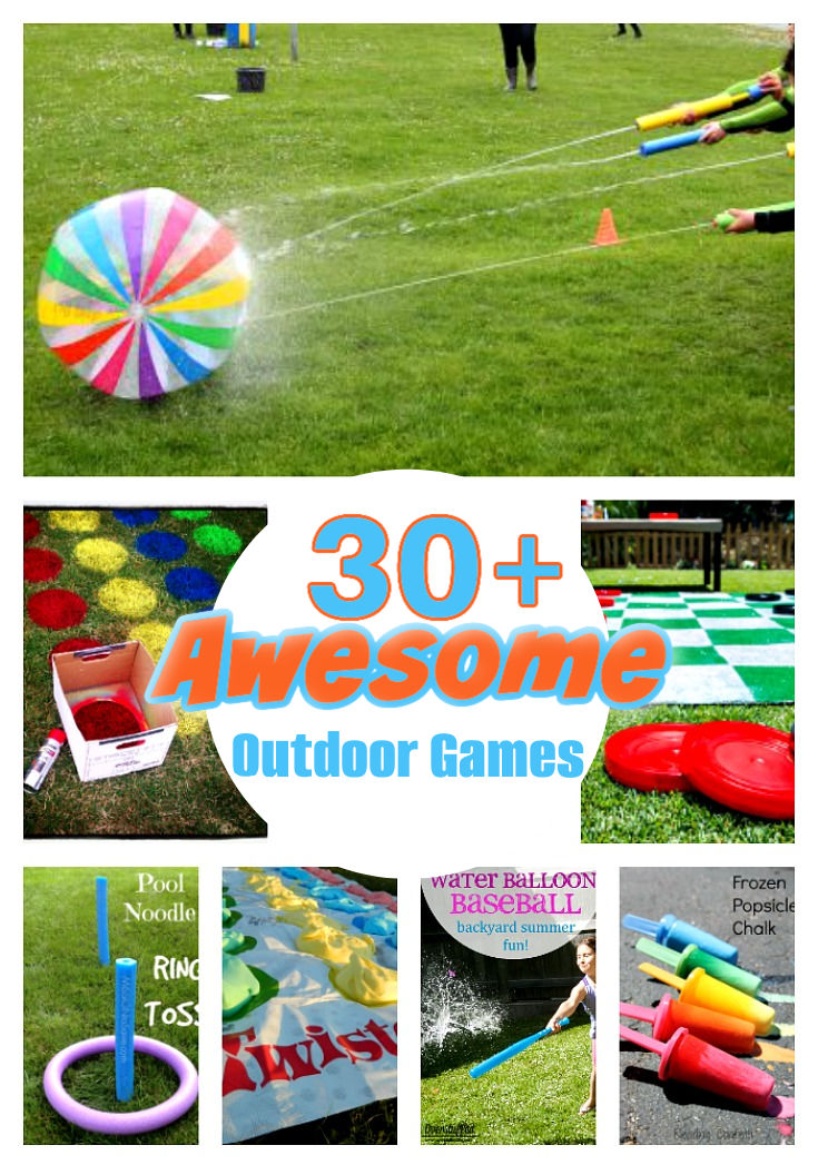 over 30 outdoor summer games 