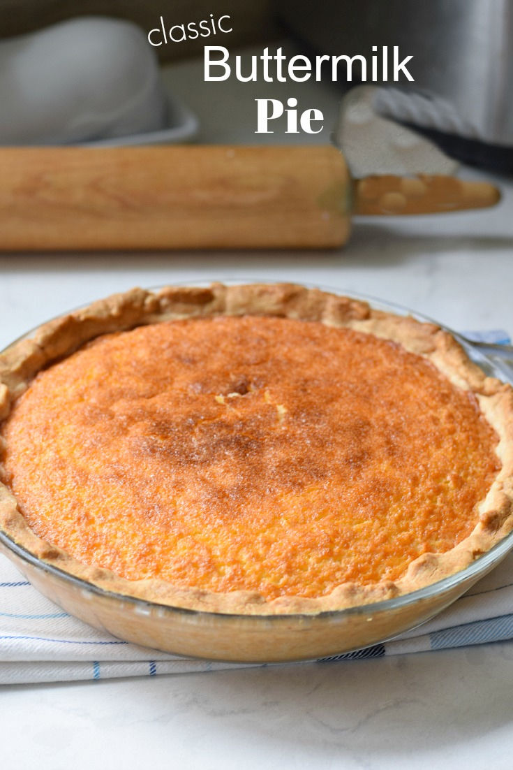 Classic Buttermilk Pie Recipe With Video