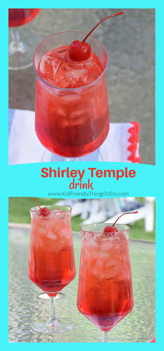 Ninja Thirsti Shirley Temple - One Clink Two Drinks