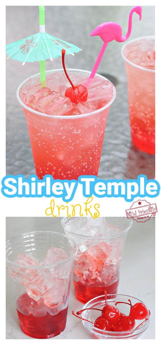 Shirley Temple drink for kids 