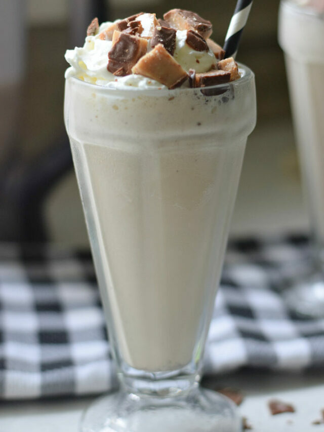 Coffee Milkshake with Caramel & Toffee – Story