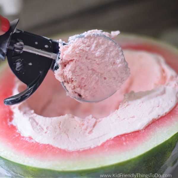You are currently viewing Homemade Watermelon Ice Cream {Three Ingredients}