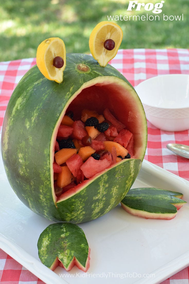 summer watermelon fruit bowl 