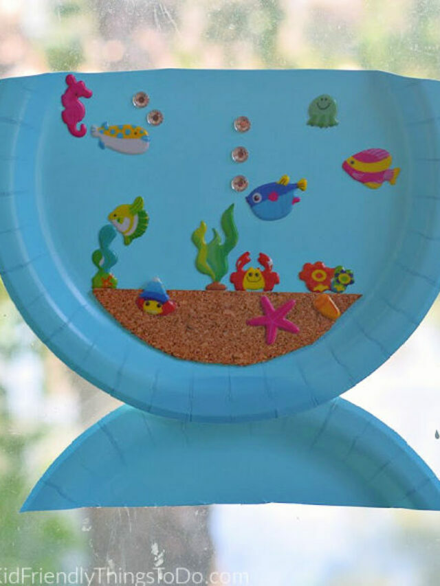 Paper Plate Fishbowl Craft – Story