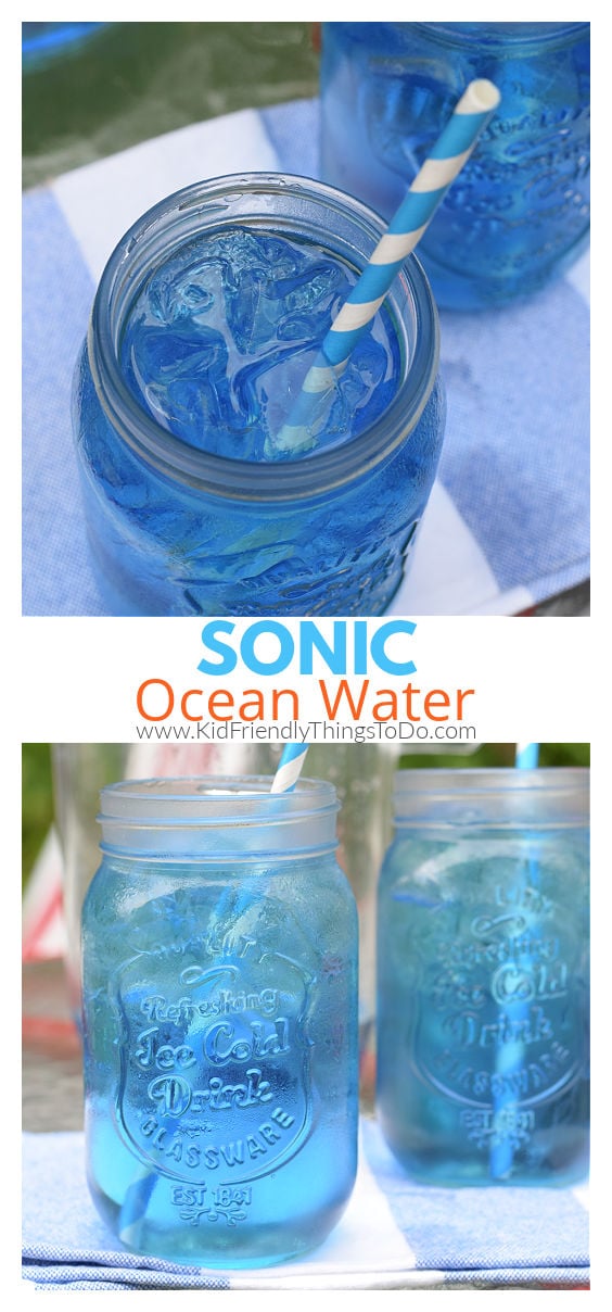 Sonic Ocean Water Drink