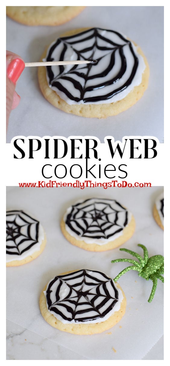 spider web cookies 