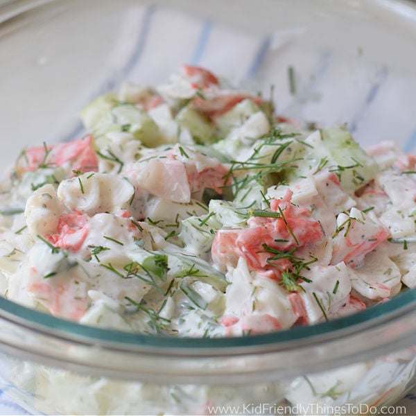 Crab Salad Recipe {Creamy & Delicious}