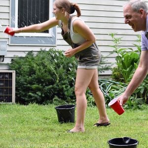 water toss game for summer