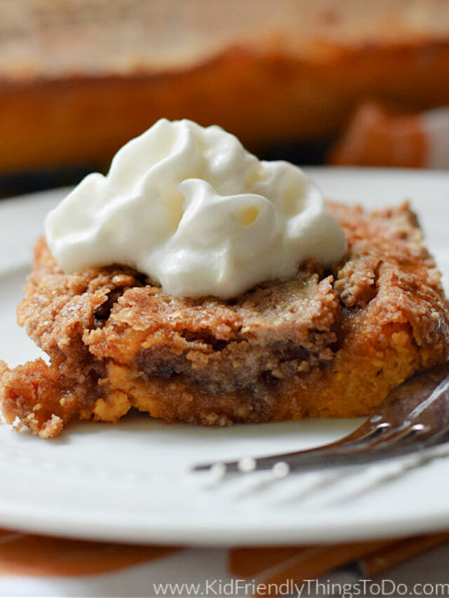 pumpkin dump cake