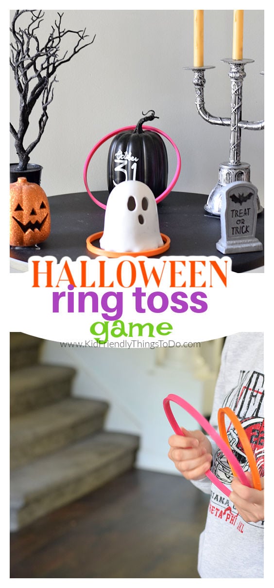 Halloween ring toss game 