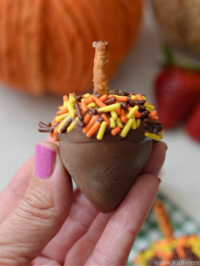 Chocolate Covered Strawberry Acorns – Story