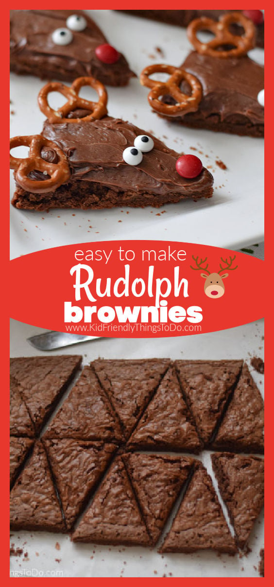 Rudolph brownies