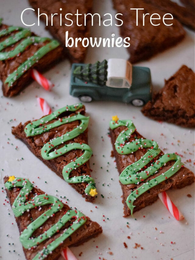 Christmas Tree Brownies – Story