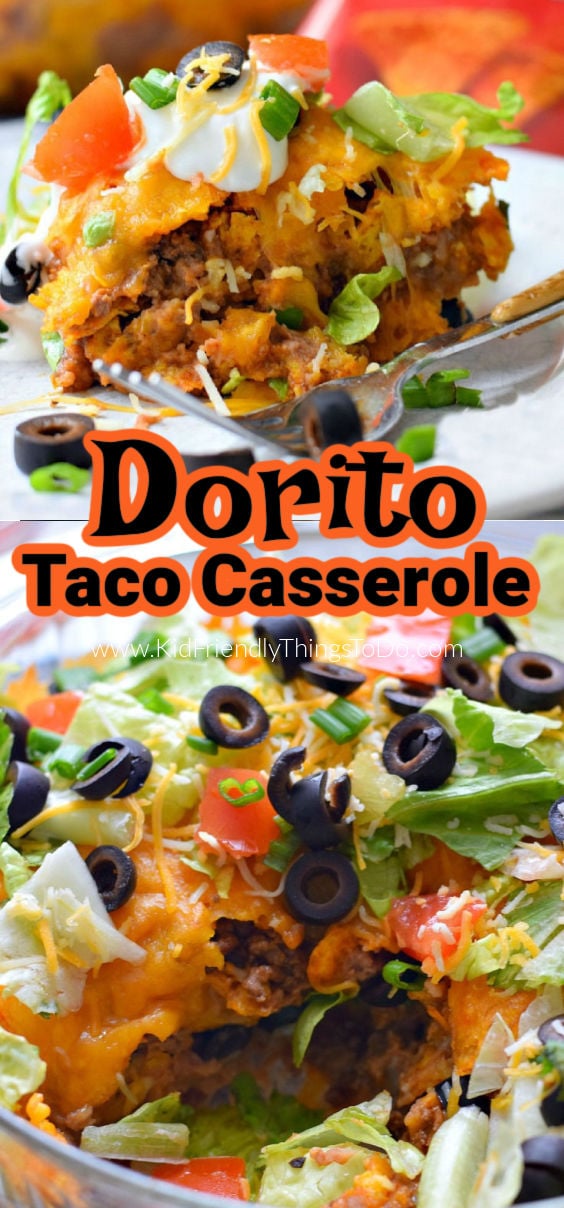 Dorito Taco Casserole