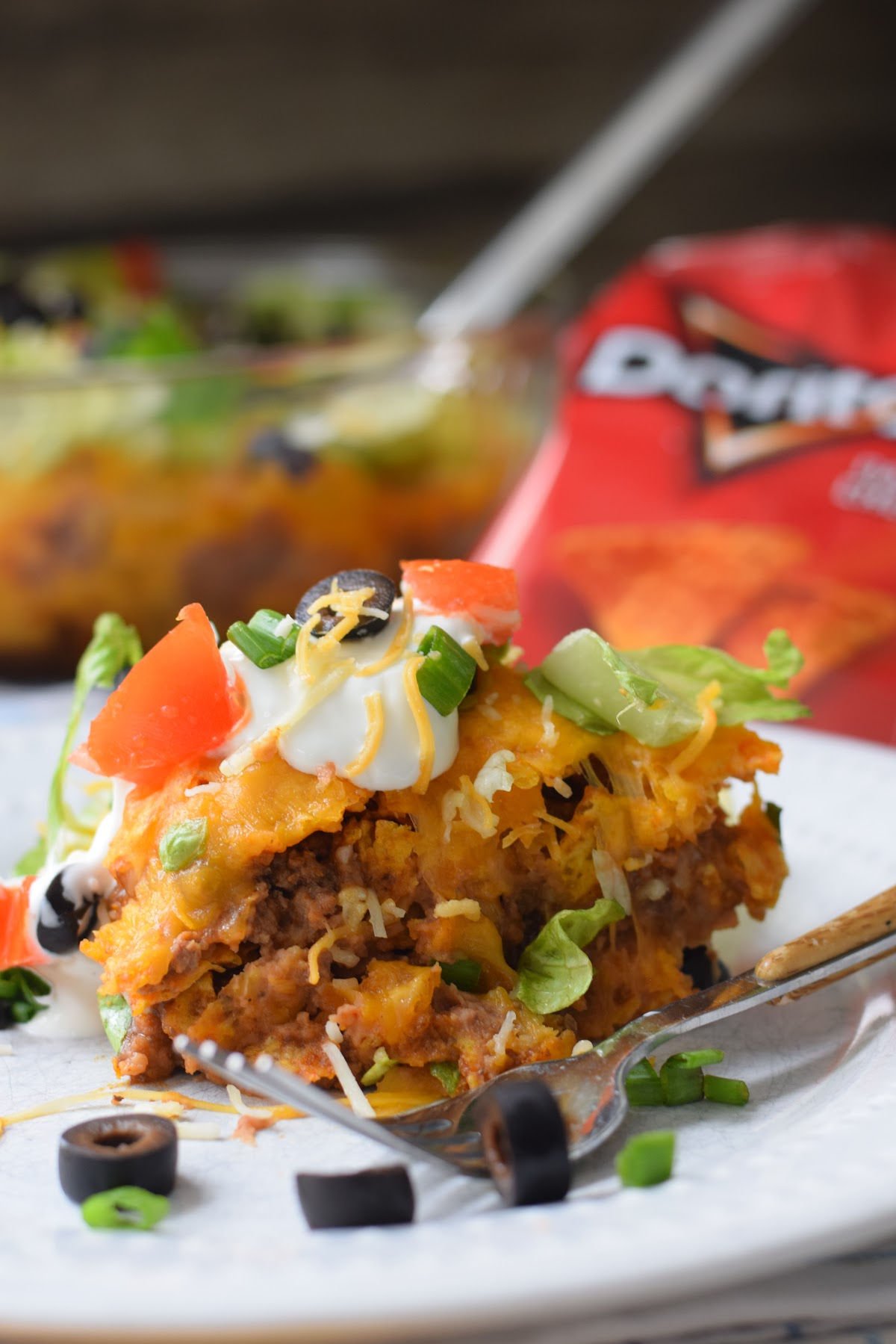 Dorito taco casserole 