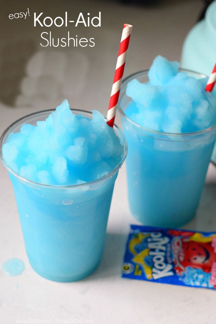 Blue Raspberry Slushy Recipe