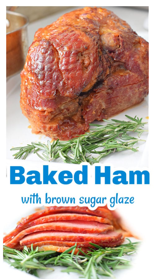 baked ham with brown sugar glaze