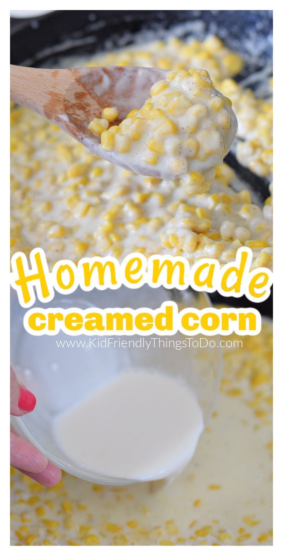 homemade cream corn 