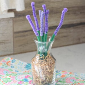 easy to make pipe cleaner flowers