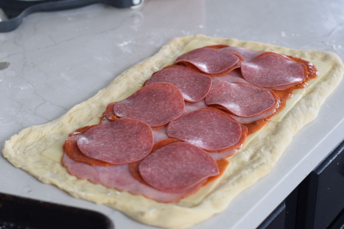 making Stromboli